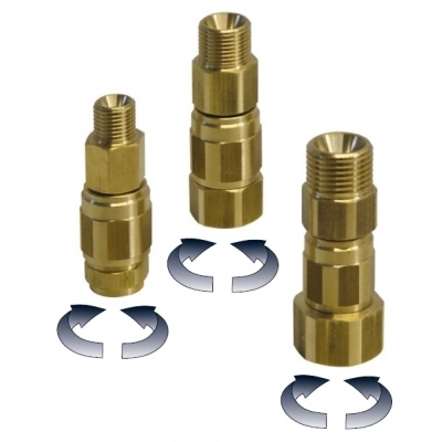 Поворотное соединение 1/4"M-1/4"F 350 бар Viton в наличии